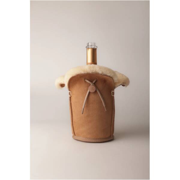 Kywie XL Champagnekoeler - Camel Suede