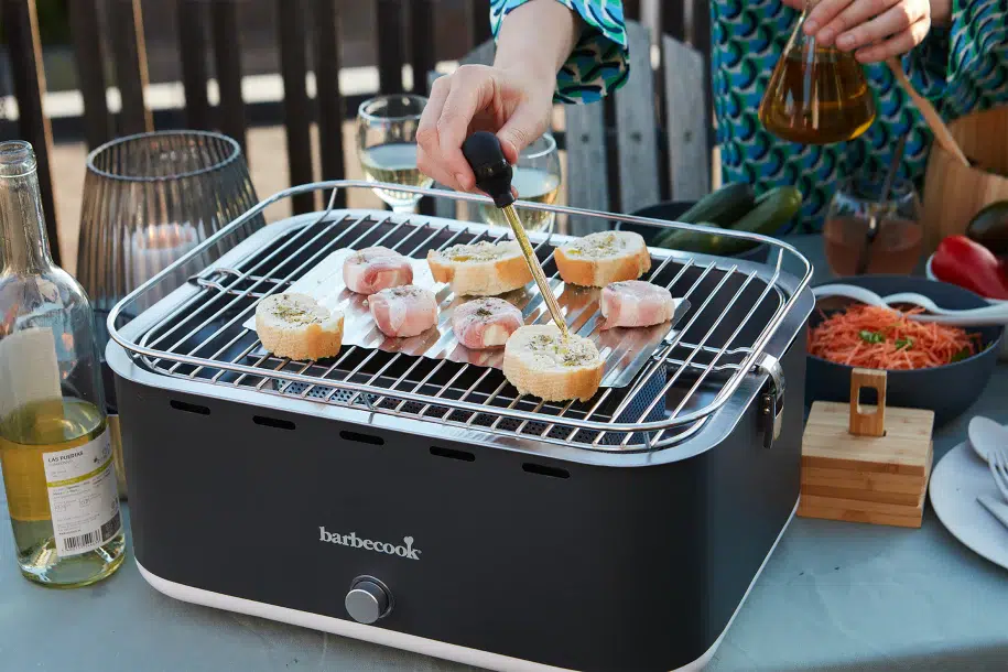 TafelBBQ - Carlo Urban Grey - Houtskool - Barbecook 3 TafelBBQ - Carlo Urban Grey - Houtskool - Barbecook