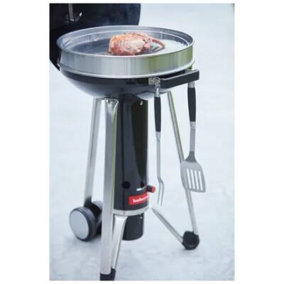 Black Pepper BBQ set van spatel, vork en tang - Barbecook