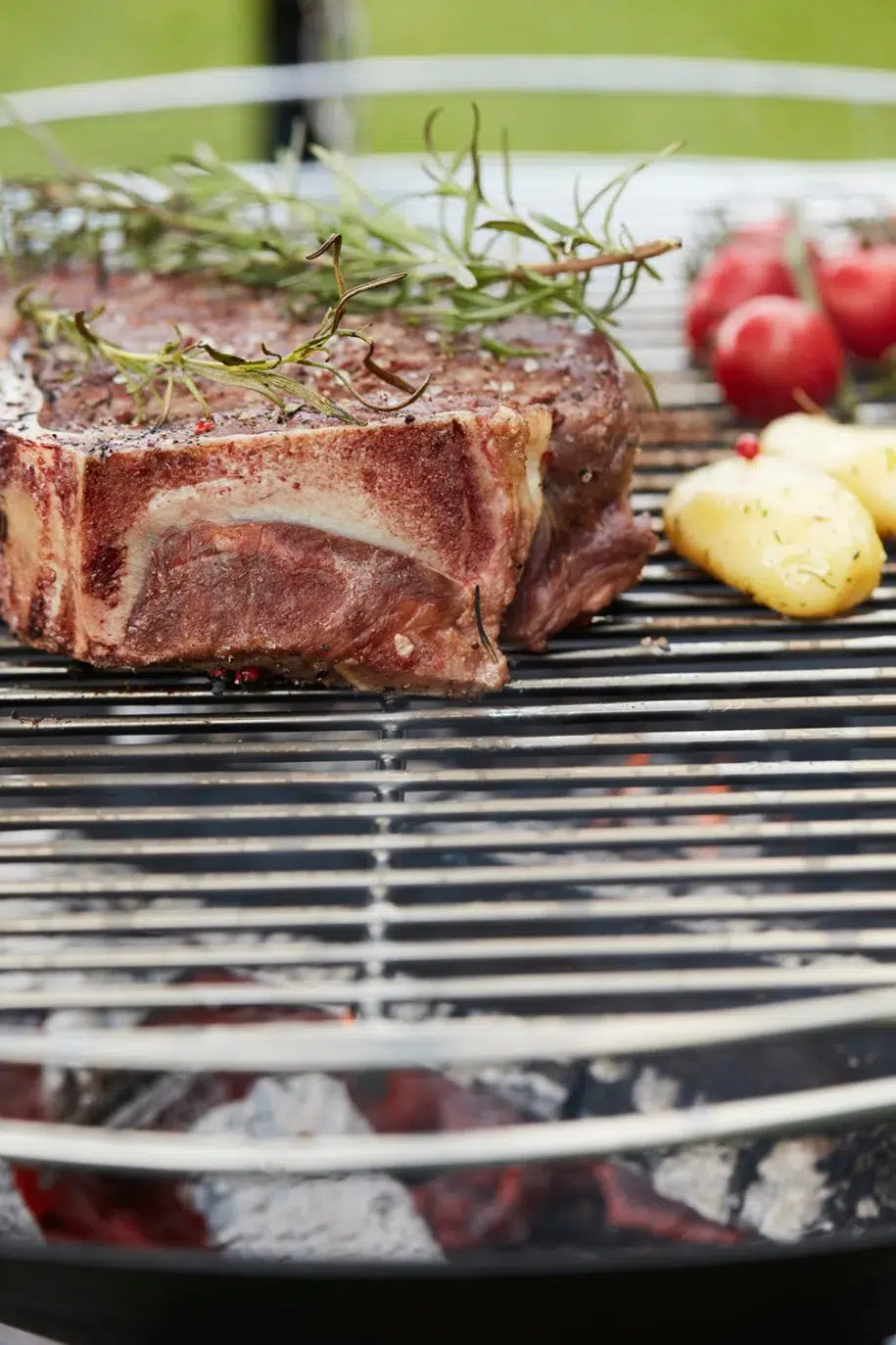 Junko braadrooster uit chroom - Diameter 60cm - Barbecook