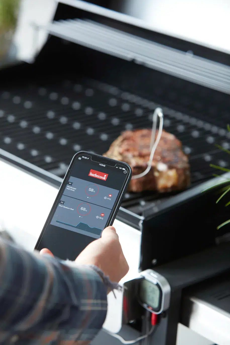 Barbecook - Digitale thermometer met app 2 Barbecook - Digitale thermometer met app