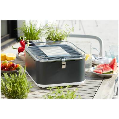 TafelBBQ - Carlo Urban Grey - Houtskool - Barbecook