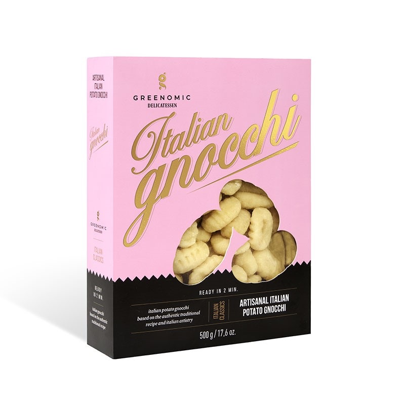 Greenomic Gnocchi - 500 gram 1 Greenomic Gnocchi - 500 gram
