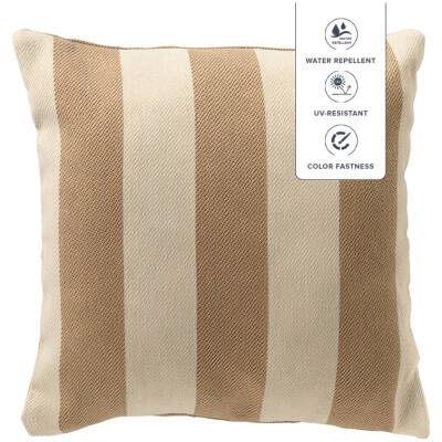 Dutch Decor - CYRUS buitenkussen - Irish Cream - 45x45 cm