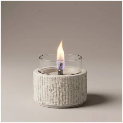 Glow Lotus 10 - tafelhaard uit beton - Tenderflame