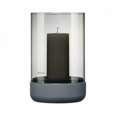 Blomus - Calma - Steel Gray & Smoke Glass - M