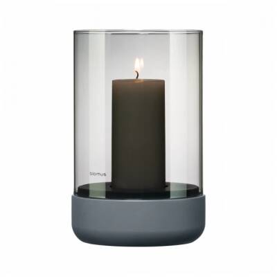 Blomus - Calma - Steel Gray & Smoke Glass - M