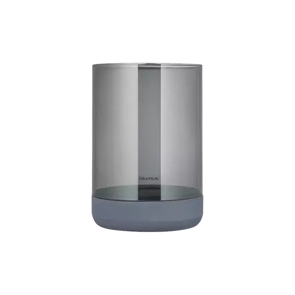 Blomus - Calma - Steel Gray & Smoke Glass - L 1 Blomus - Calma - Steel Gray & Smoke Glass - L