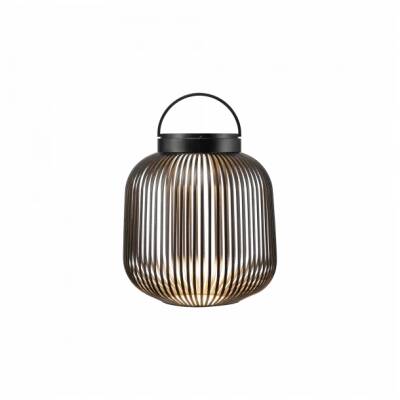 Blomus - Lito - Zwart - Herlaadbare LED lamp - Maat: M
