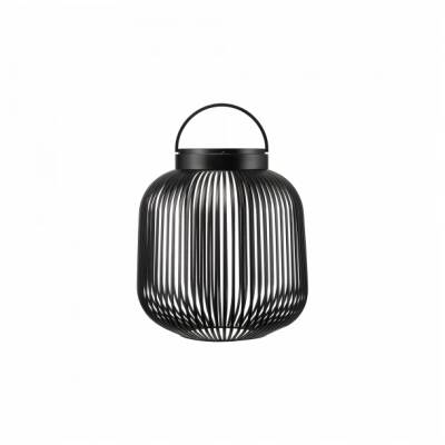 Blomus - Lito - Zwart - Herlaadbare LED lamp - Maat: M