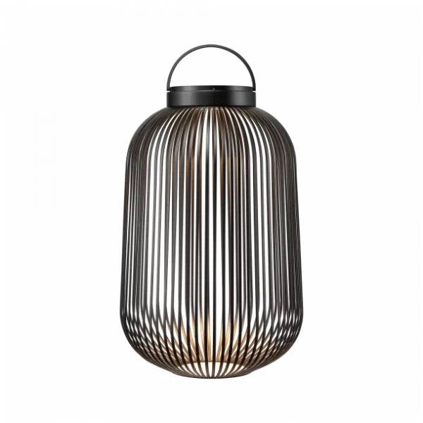 Verlichting 3 Blomus - Lito - Zwart - Herlaadbare LED lamp - Maat: L