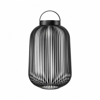 Blomus - Lito - Zwart - Herlaadbare LED lamp - Maat: L