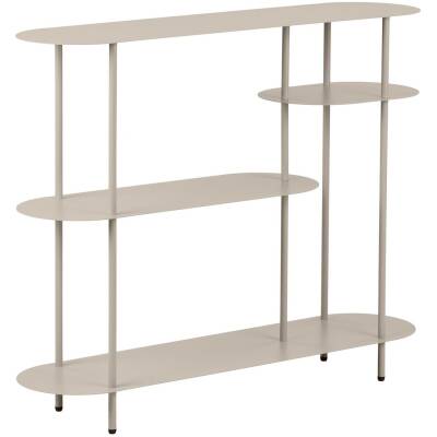 Rieti lage open kast zand - 31x118x97 cm - House Nordic