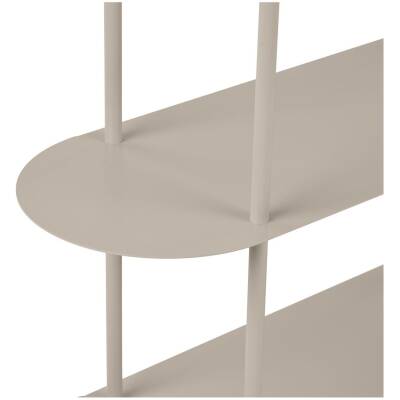 Rieti open kast zand – 5 legplanken - House Nordic