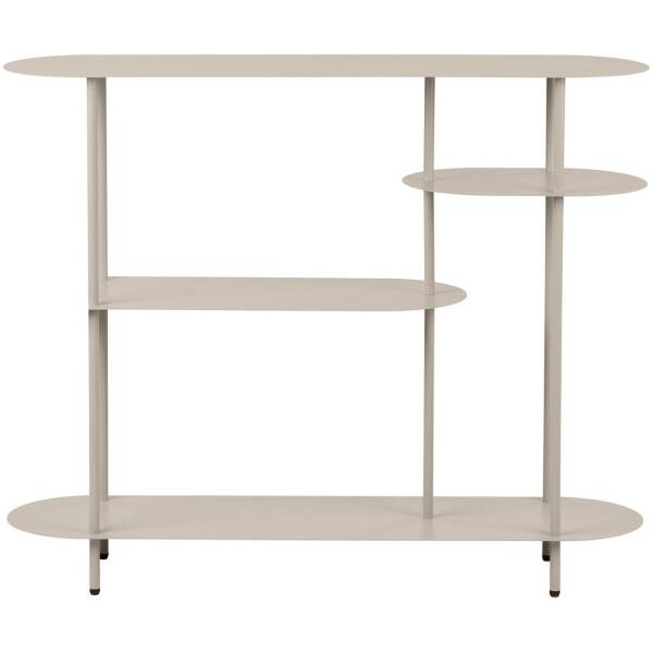 Meubels 11 Rieti lage open kast zand - 31x118x97 cm - House Nordic