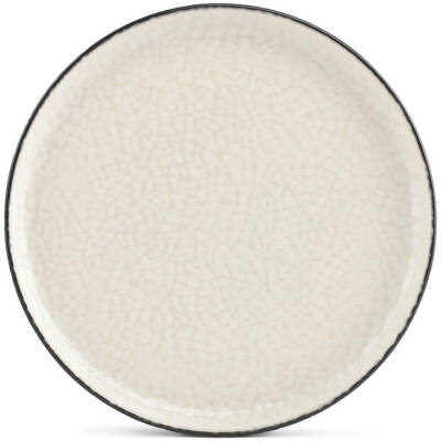 ONA Plat bord 20cm wit Gravel | ONA
