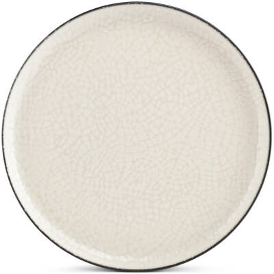 ONA Plat bord 27cm wit Gravel | ONA