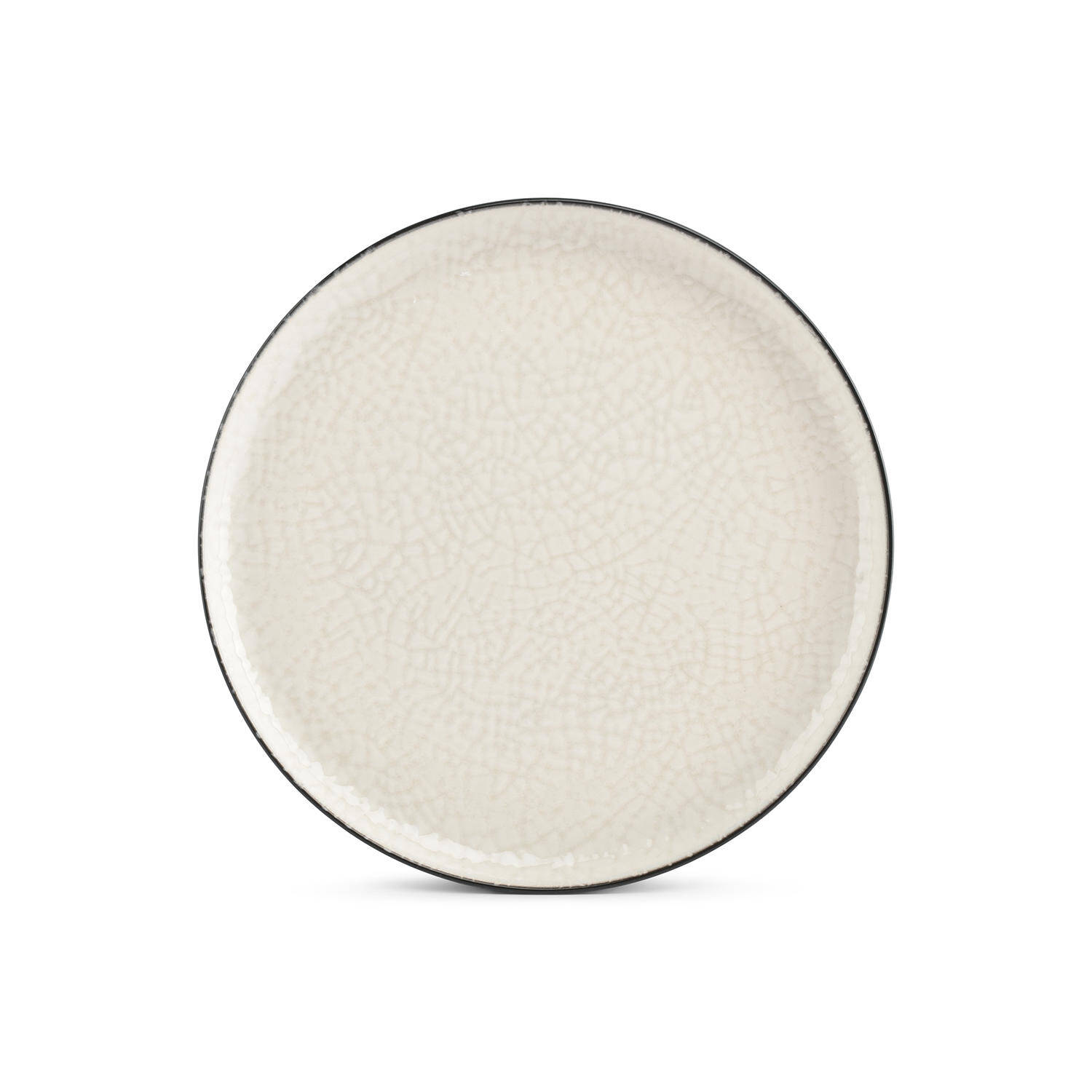 ONA Plat bord 27cm wit Gravel 1 ONA Plat bord 27cm wit Gravel | ONA