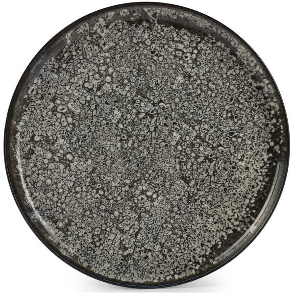 Keuken 30 ONA Plat bord 27cm zwart Gravel | ONA