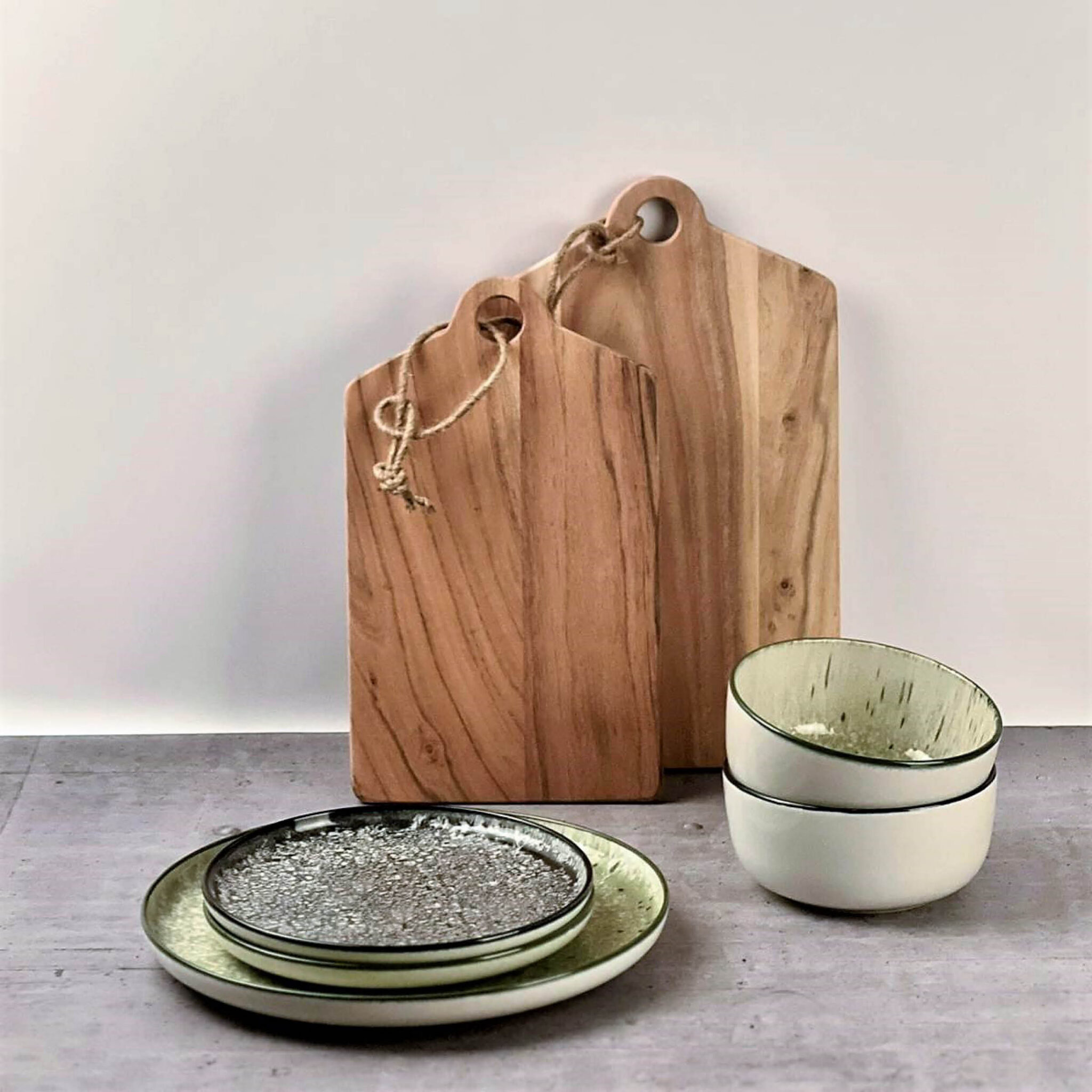 ONA Plat bord 27cm zwart Gravel 3 ONA Plat bord 27cm zwart Gravel - detailfoto 2 | ONA