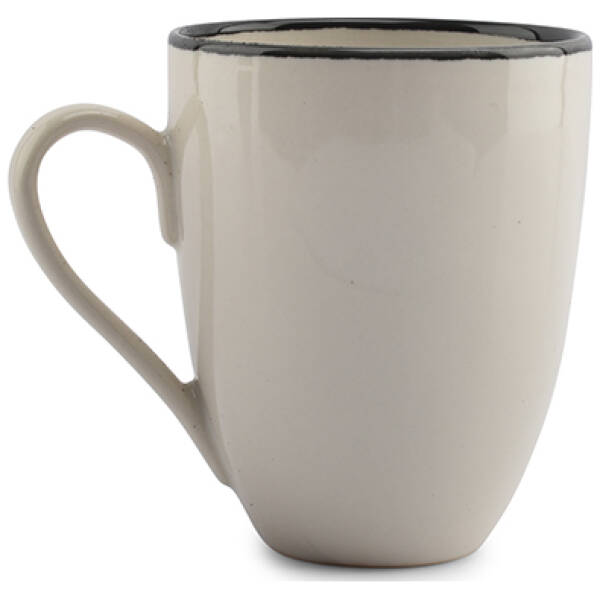 Keuken 10 ONA Beker 35cl wit/zwart Gravel | ONA