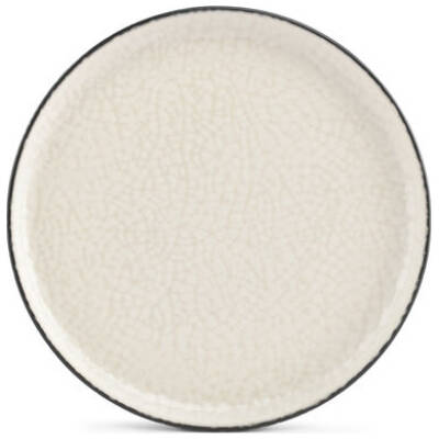 ONA Plat bord 20cm wit Gravel - Set van 2 | ONA