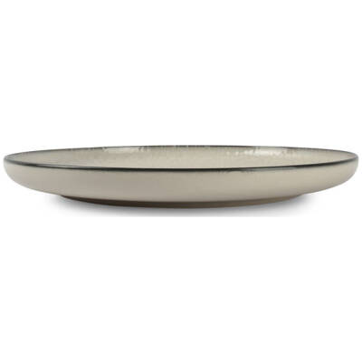ONA Plat bord 20cm wit Gravel - Set van 2 - detailfoto 1 | ONA