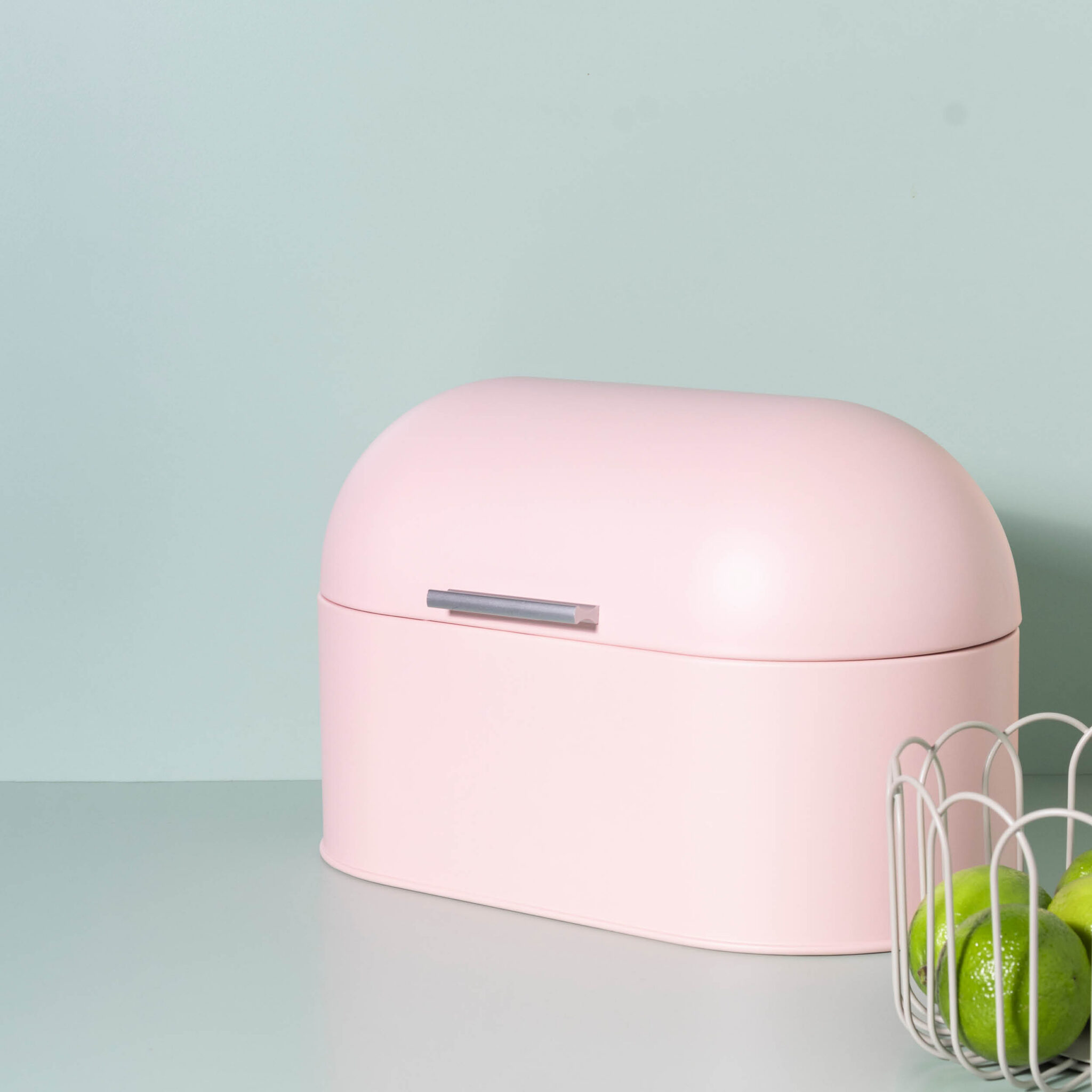 ONA Broodtrommel 33,5x18xH21,5cm roze Fresh 4 ONA Broodtrommel 33,5x18xH21,5cm roze Fresh - detailfoto 3 | ONA