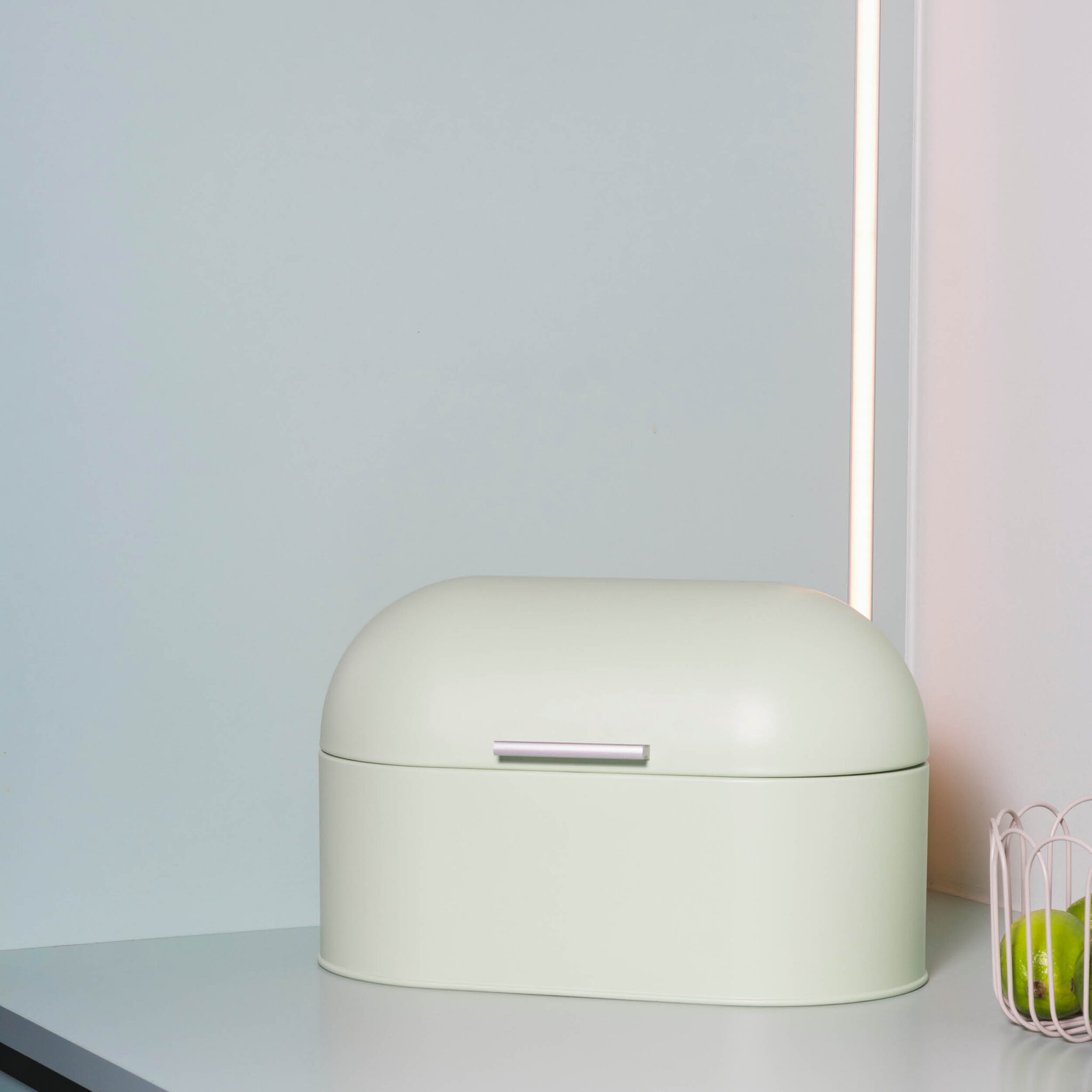 ONA Broodtrommel 33,5x18xH21,5cm groen Fresh 4 ONA Broodtrommel 33,5x18xH21,5cm groen Fresh - detailfoto 3 | ONA
