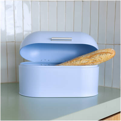 ONA Broodtrommel 33,5x18xH21,5cm lichtblauw Fresh - detailfoto 3 | ONA