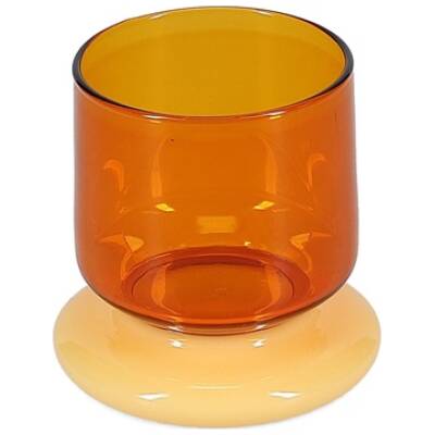 ONA Glas 22cl sunset amber Marlo - Set van 2 - detailfoto 2 | ONA
