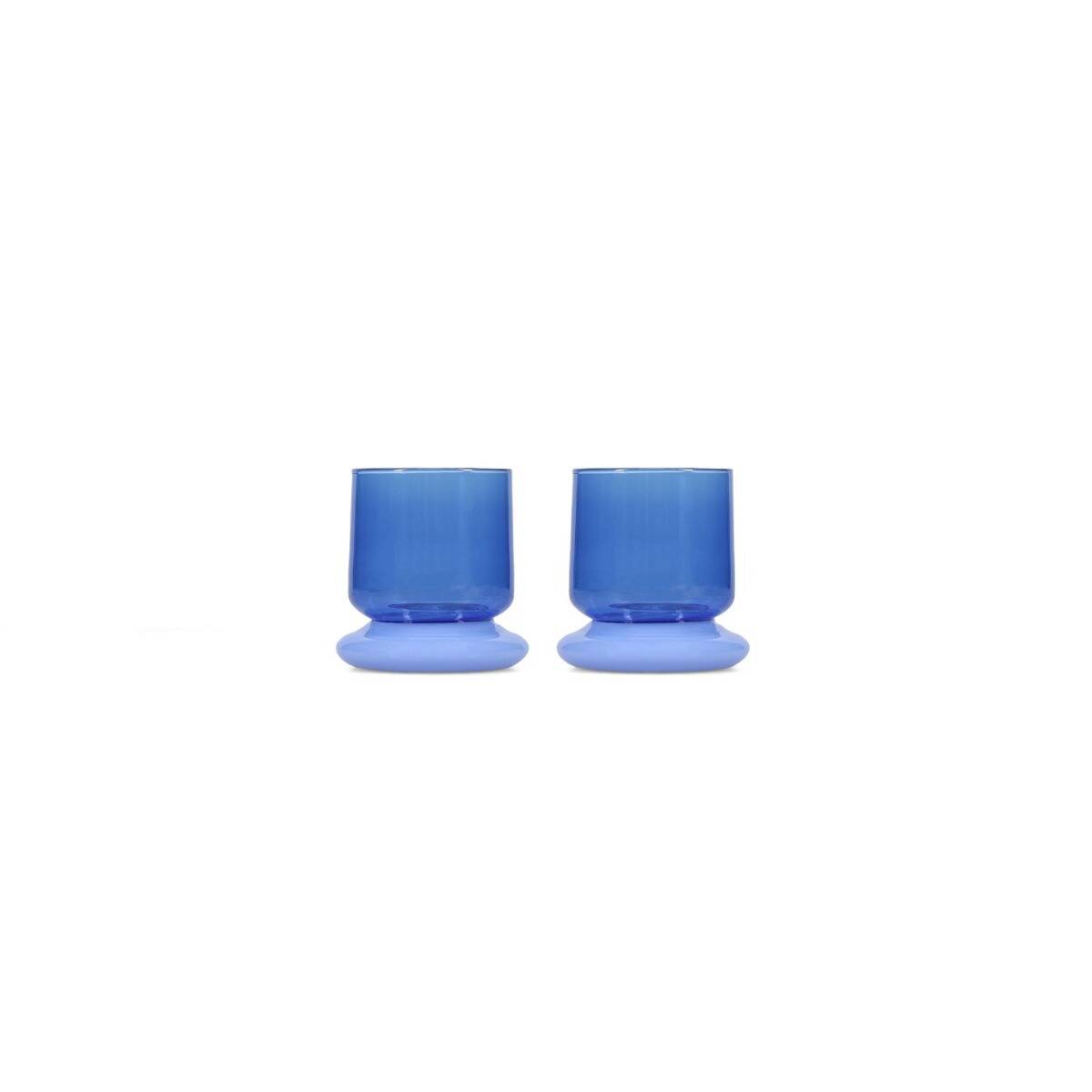 ONA Glas 22cl neptune blue Marlo - Set van 2 1 ONA Glas 22cl neptune blue Marlo - Set van 2 | ONA