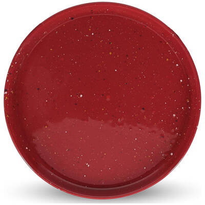 ONA Plat bord 20,5cm burgundy Fika | ONA