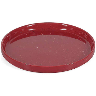 ONA Plat bord 20,5cm burgundy Fika - detailfoto 1 | ONA