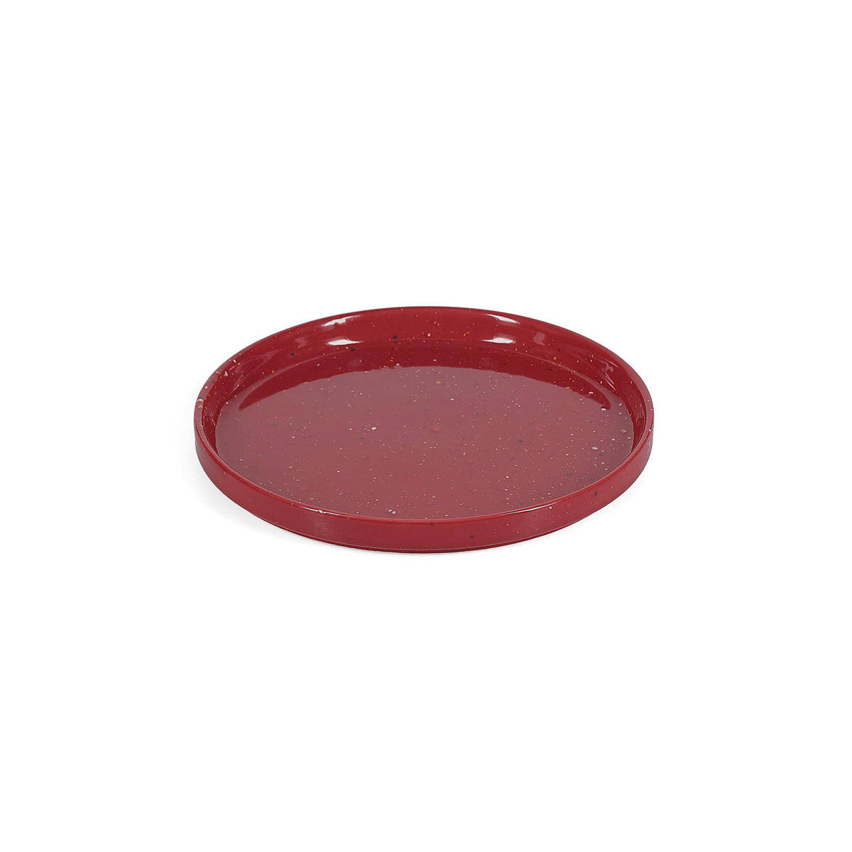 ONA Plat bord 20,5cm burgundy Fika 2 ONA Plat bord 20,5cm burgundy Fika - detailfoto 1 | ONA
