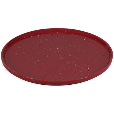 ONA Plat bord 25cm burgundy Fika - detailfoto 1 | ONA