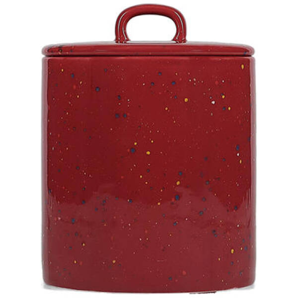 Keuken 13 ONA Voorraadpot 11xH14,5cm met deksel burgundy Fika | ONA