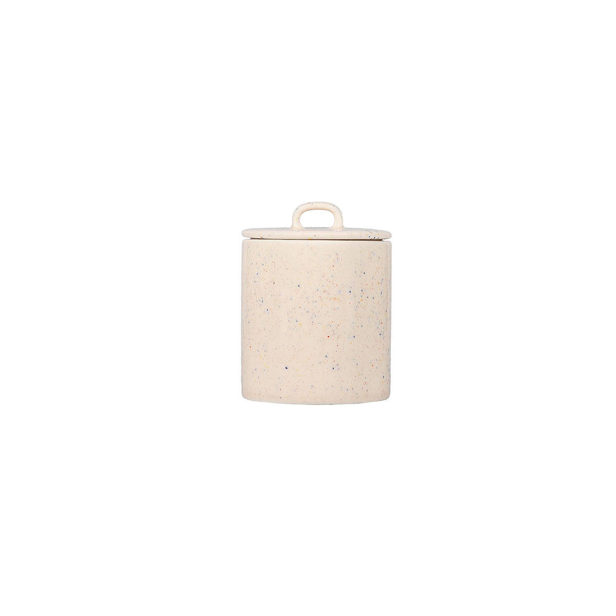 ONA Voorraadpot 11xH14,5cm met deksel beige Fika 1 ONA Voorraadpot 11xH14,5cm met deksel beige Fika | ONA