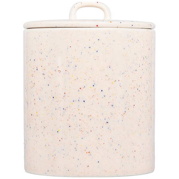 Keuken 11 ONA Voorraadpot 14xH18cm met deksel beige Fika | ONA