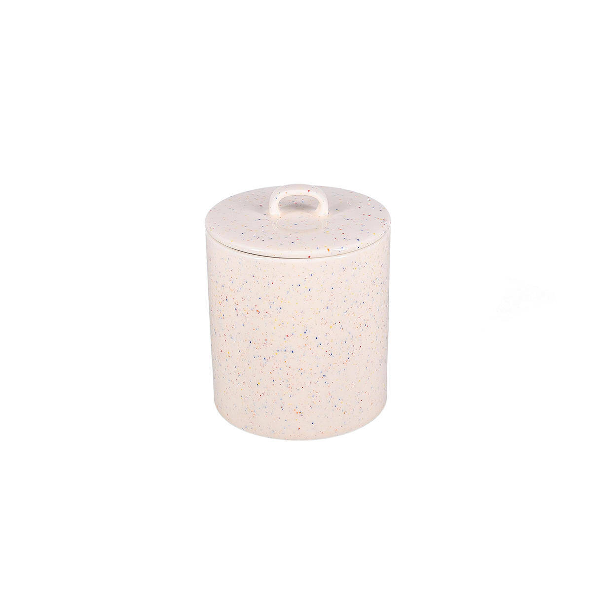 ONA Voorraadpot 14xH18cm met deksel beige Fika 2 ONA Voorraadpot 14xH18cm met deksel beige Fika - detailfoto 1 | ONA
