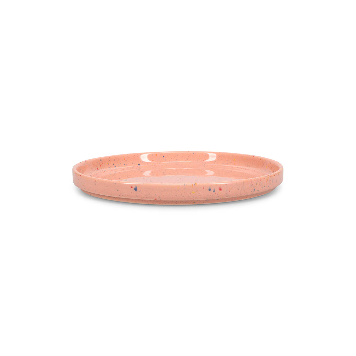 ONA Plat bord 20,5cm roze Fika 2 ONA Plat bord 20,5cm roze Fika - detailfoto 1 | ONA