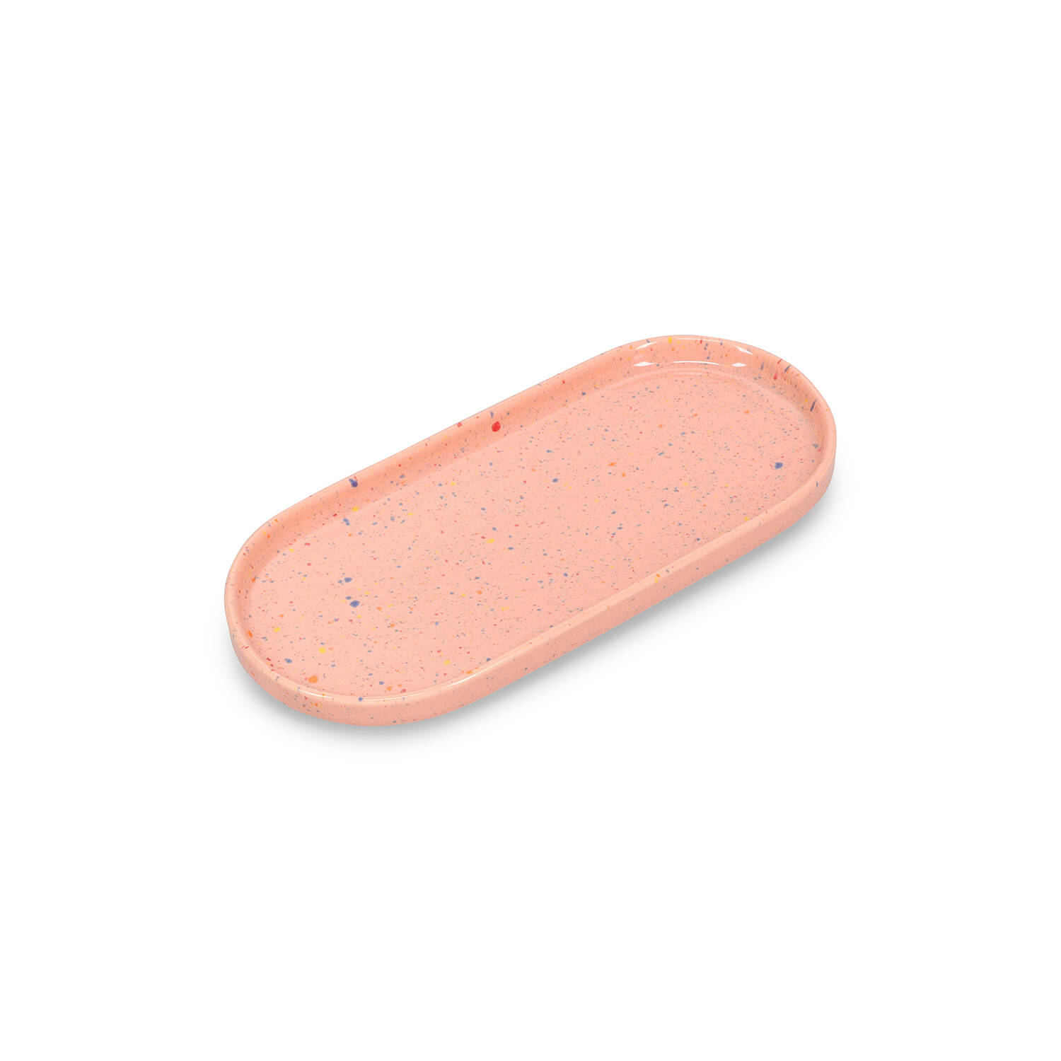 ONA Serveerschaal 28,5x10cm roze Fika 1 ONA Serveerschaal 28,5x10cm roze Fika | ONA