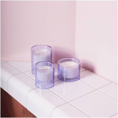 ONA Geurkaars 109g violet Mood - detailfoto 1 | ONA