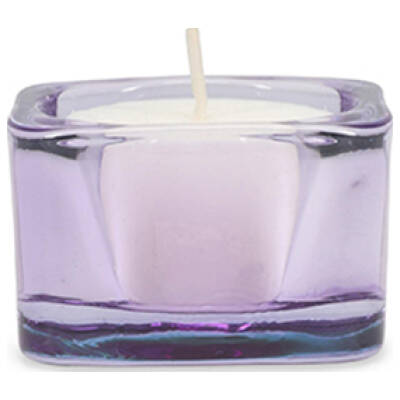 ONA Theelichthouder 5x5cm violet Mood - Set van 2 - detailfoto 1 | ONA