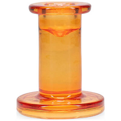 ONA Kandelaar H8cm tangerine Mood - Set van 2 | ONA