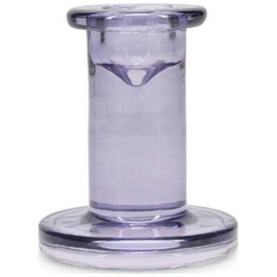 ONA Kandelaar H8cm violet Mood - Set van 2 | ONA