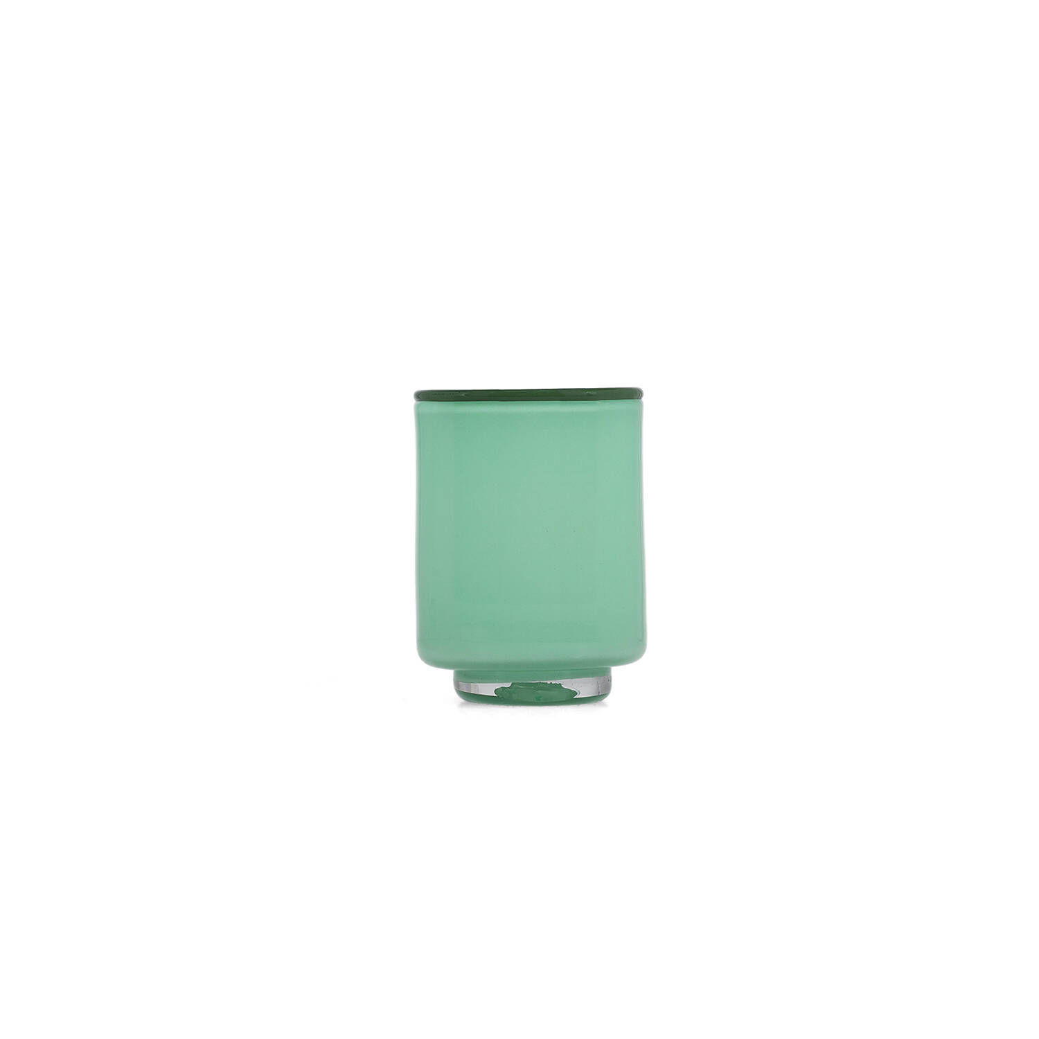ONA Vaas 10,5xH14cm pistachio green Milo 1 ONA Vaas 10,5xH14cm pistachio green Milo | ONA