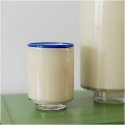 ONA Vaas 10,5xH14cm cream white Milo - detailfoto 2 | ONA