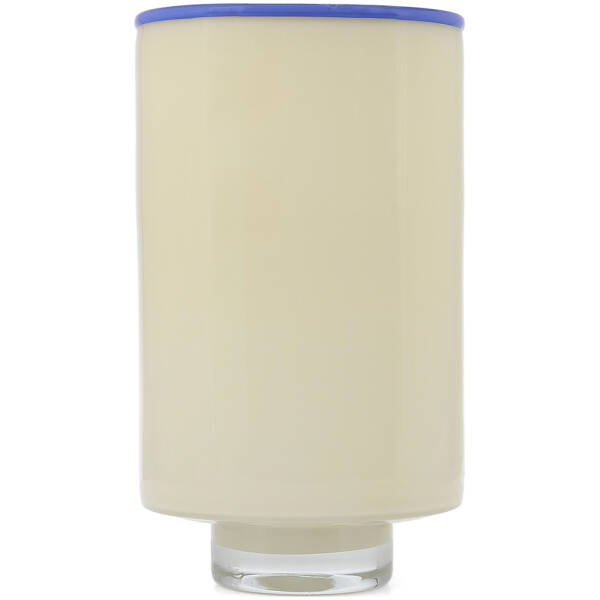 Woondecoratie 20 ONA Vaas 15xH26cm cream white Milo | ONA
