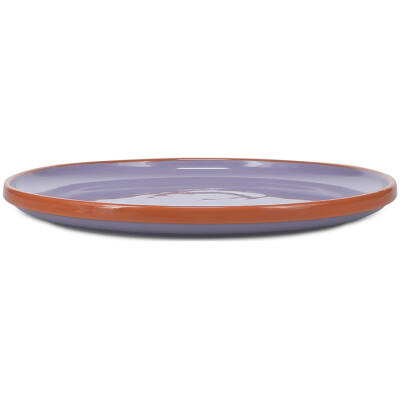 ONA Plat bord 26xH2,5cm paars/oranje Duo - detailfoto 1 | ONA